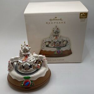 Hallmark Keepsake Ornament 2006 Rock Candy Railroad! Magic sound, light & motion